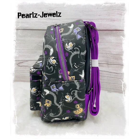 Loungefly Nightmare Before Christmas NBC Toys ALLOVER AOP Mini Backpack NWT